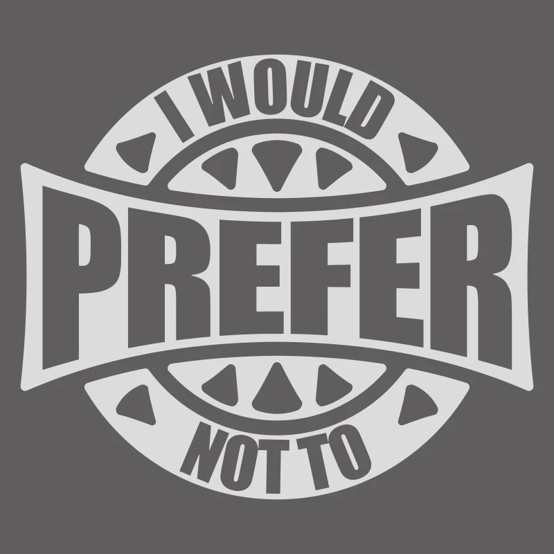 Je préfère ne pas