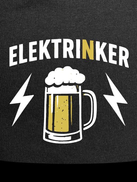 Elektrinker Bier & Blitz Geschenk Elektriker