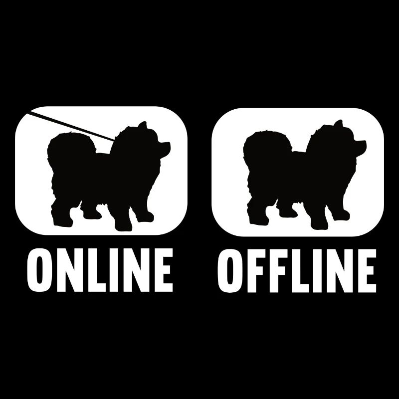 Non, facile, non, chow chow, propriétaire de Chow Chow Lover