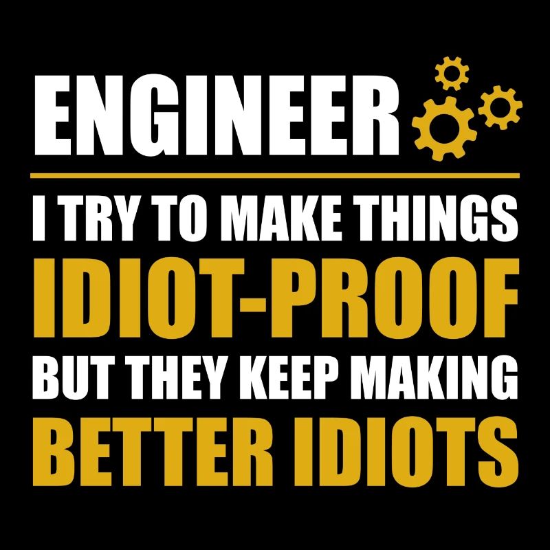 ENGINEERS - we save the world