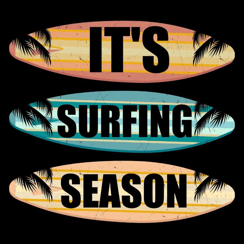 C’est la saison de surf Planche de surf d’été pour surfeur