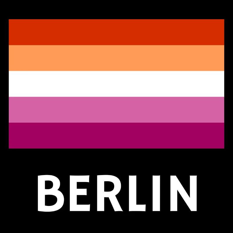 Drapeau de la fierté lesbienne Berlin