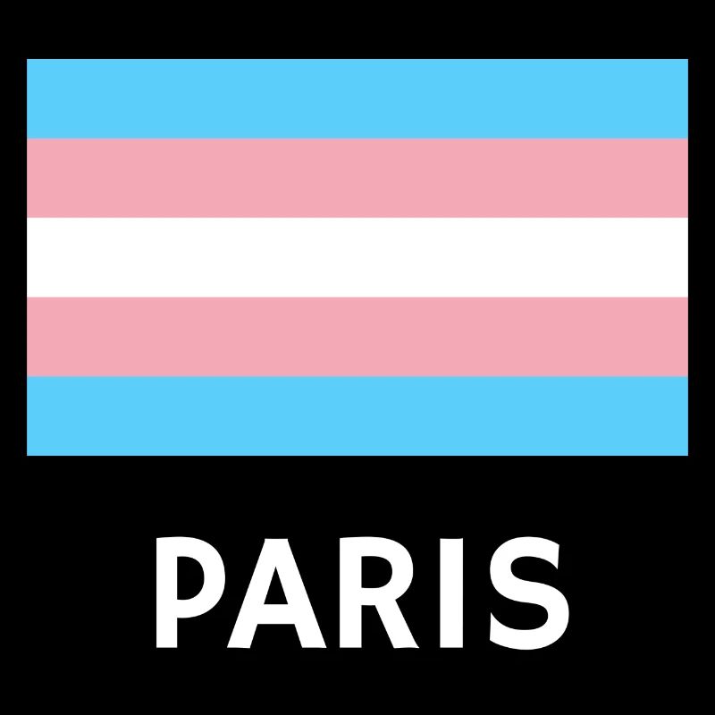Drapeau de la Trans Pride Paris