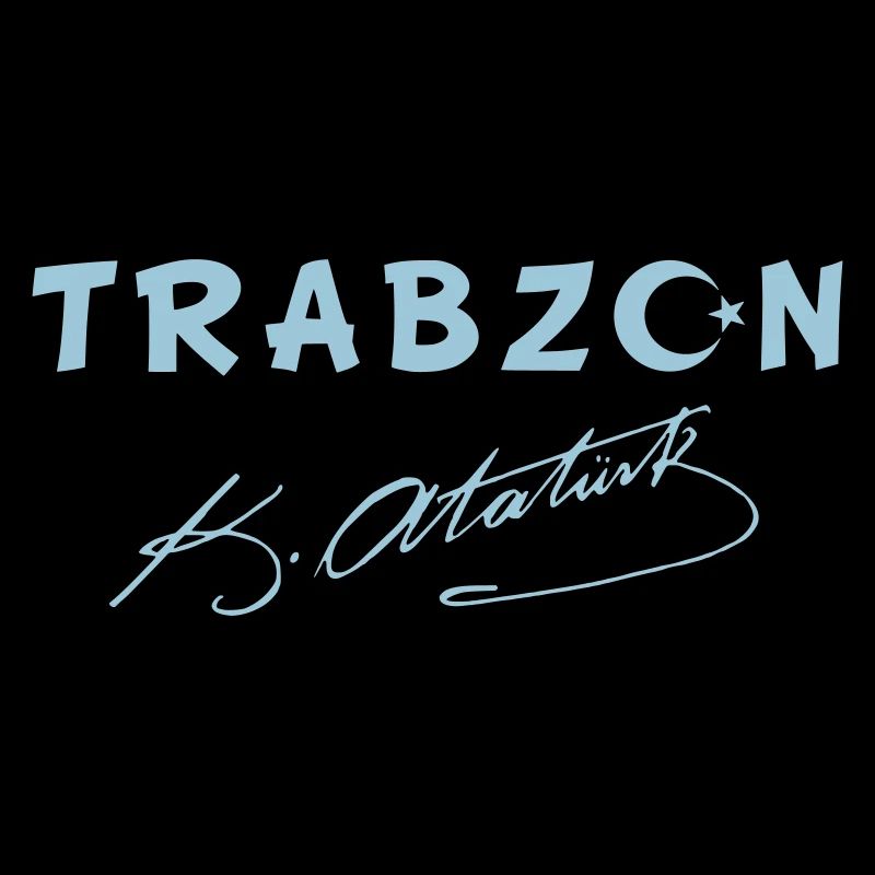 Trabzon Turquie Drapeau Ata