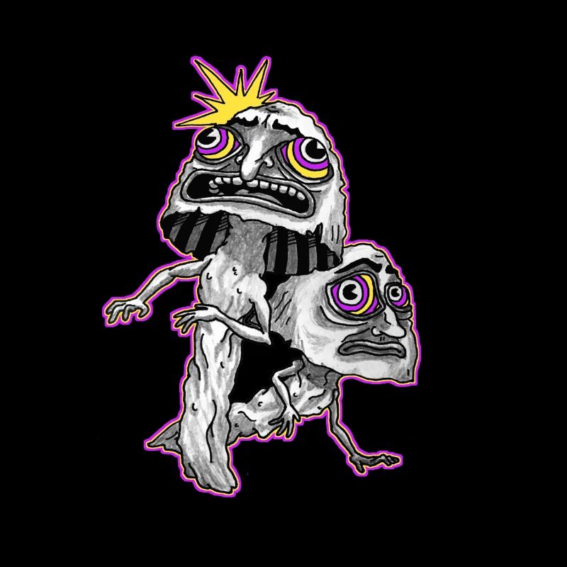 Psychedelisch Psychedelic Magic Mushroom Goa