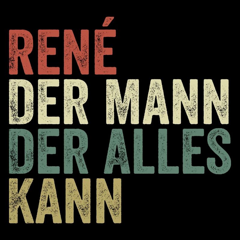 Rene The man who can do everything First name René