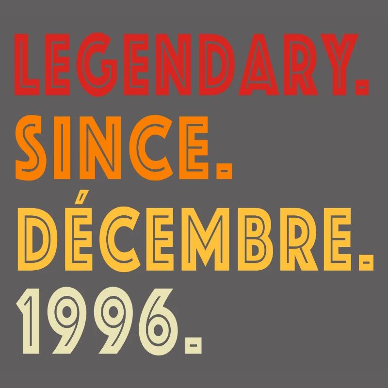 Anniversaire Décembre 1996