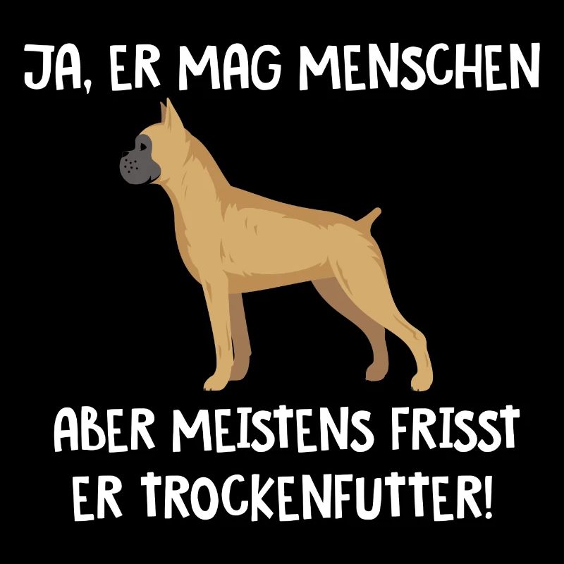 Ja er mag Menschen Boxer