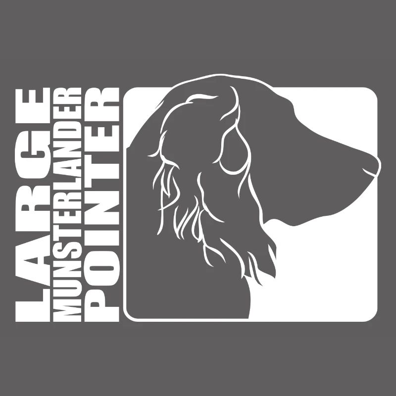 Large Munsterlander Pointer Profil Hunde Wilsigns