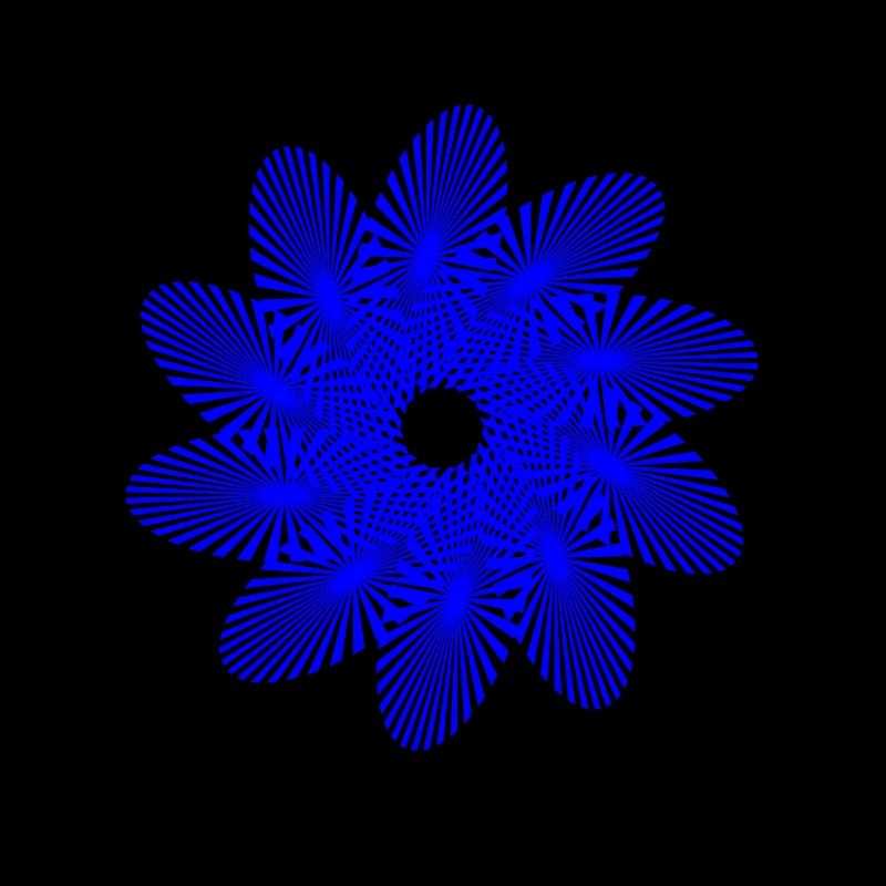 Mandala | Rayons de soleil | Modèle