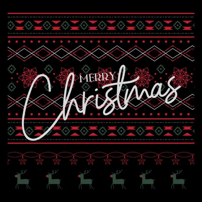 Laid de Noël Pull - Joyeux Noël