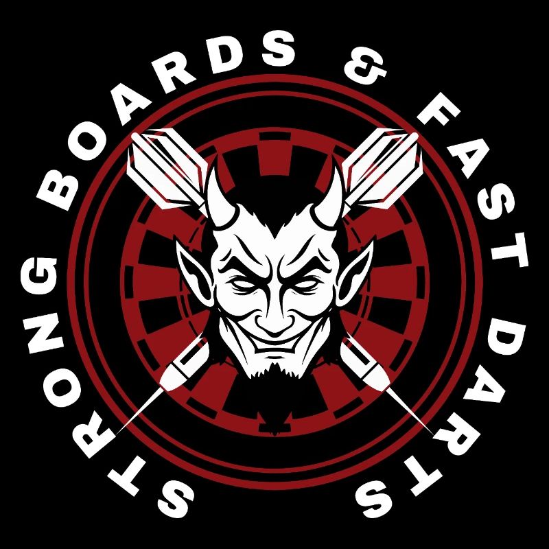 DARTS, DARTBOARD AND DEVIL 