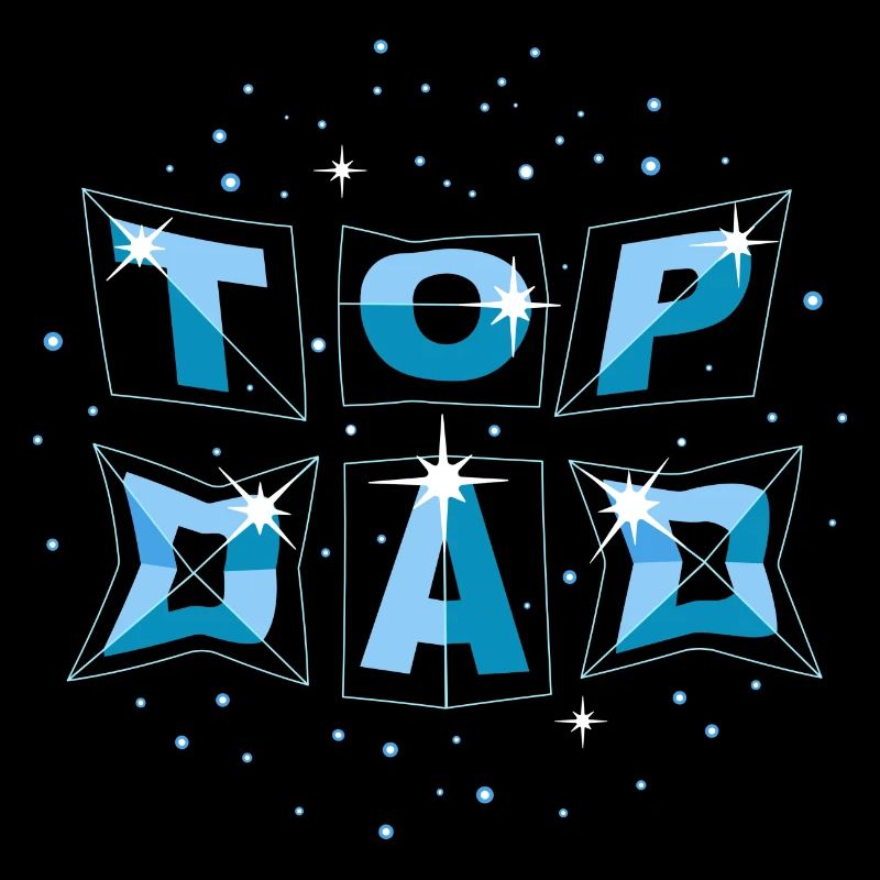 top dad dynamic blue