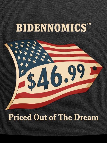 Bidenomics Preisschild Design