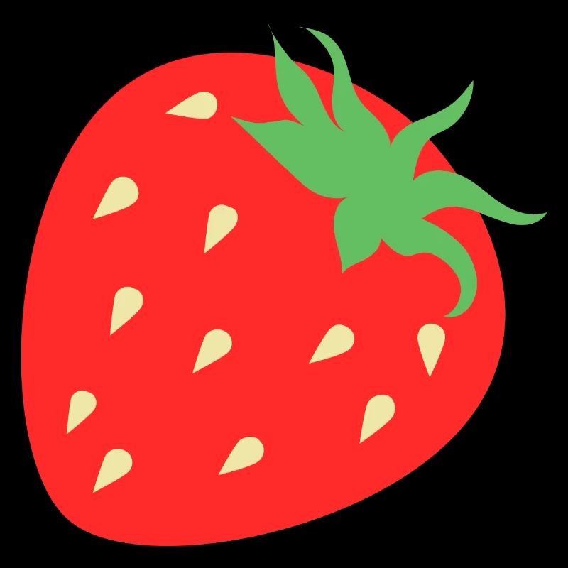 Frische Erdbeer Grafik