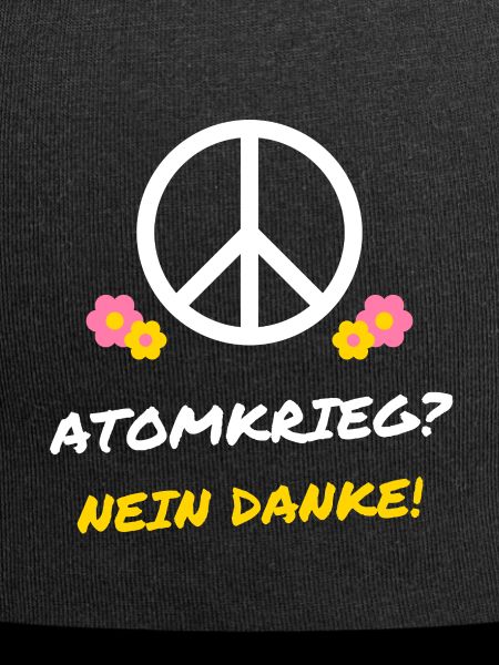 Atomkrieg? Nein danke! – Peace Zeichen
