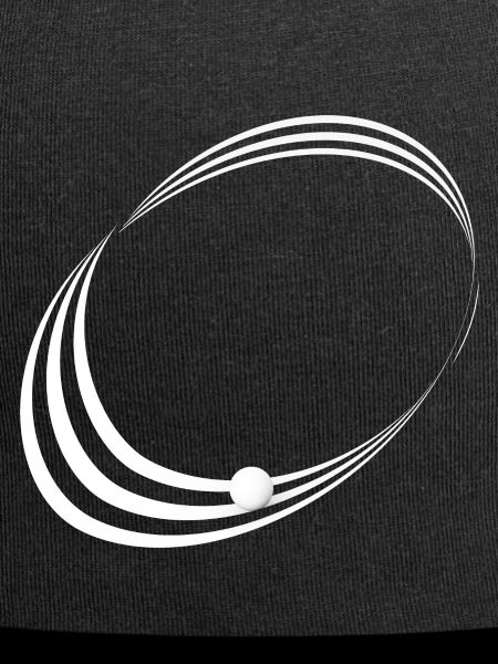 Möbius-Band schwarzweiß