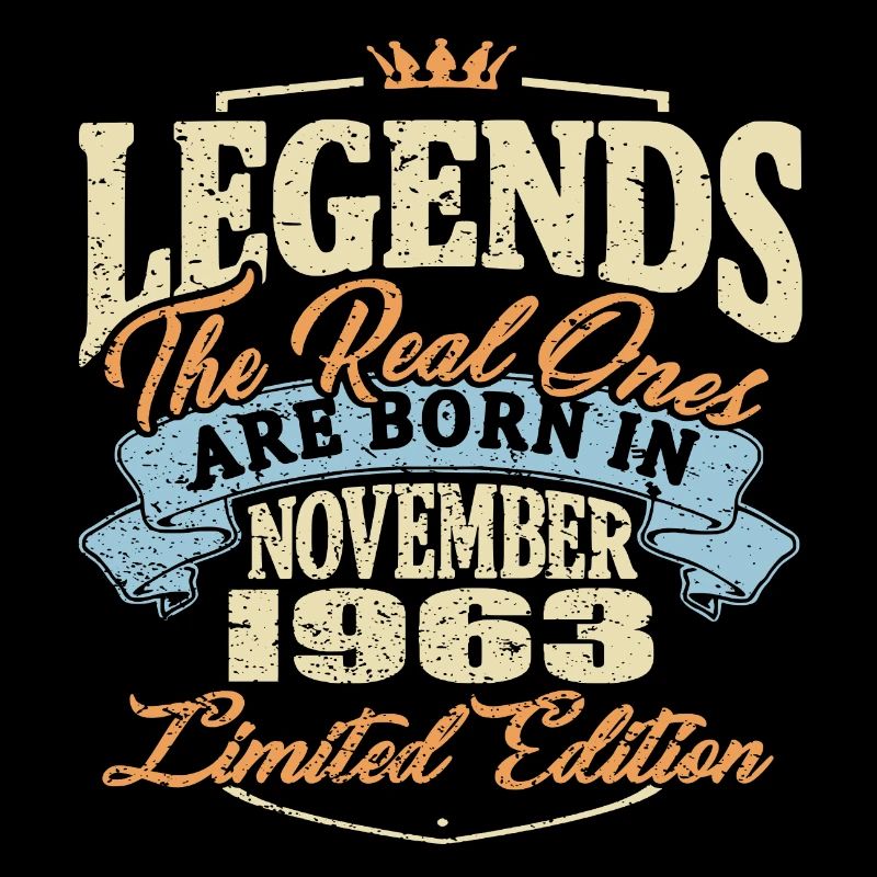 Echte Legenden werden im November 1963 geboren