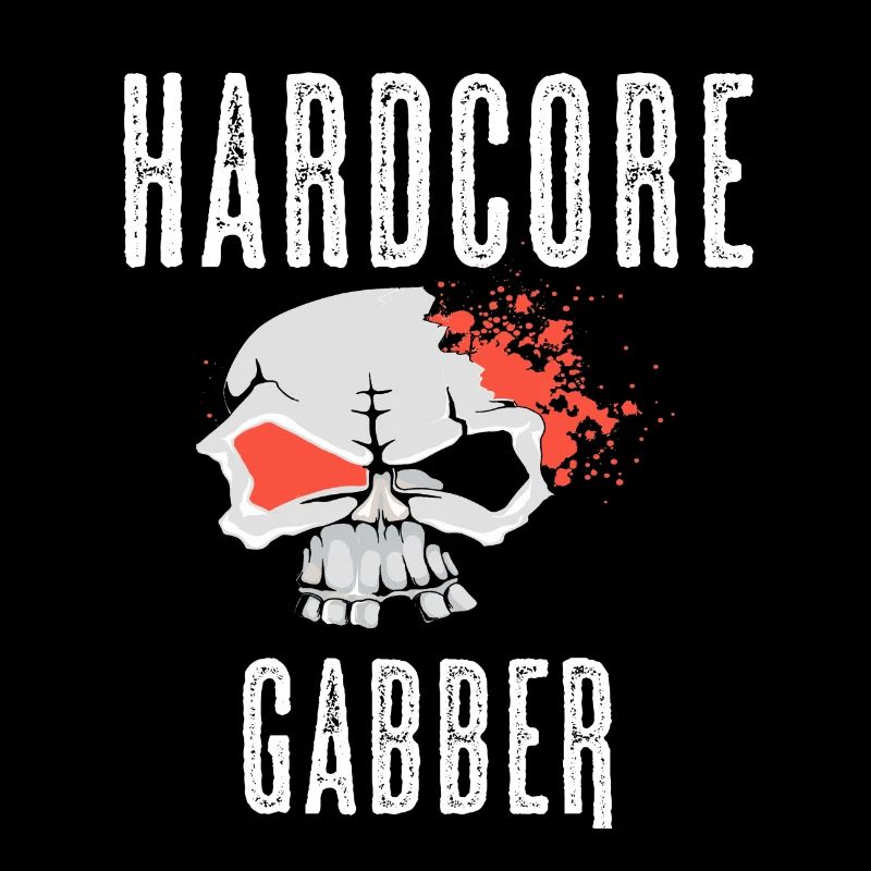 Hard-Core Gabber T-Shirt Hakuh merchandise