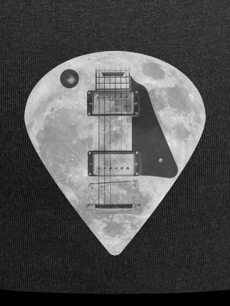 Gitarren Hardware Vollmond Plektrum