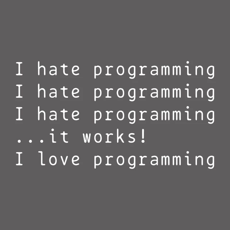 Je déteste l'idée de cadeau de programmation