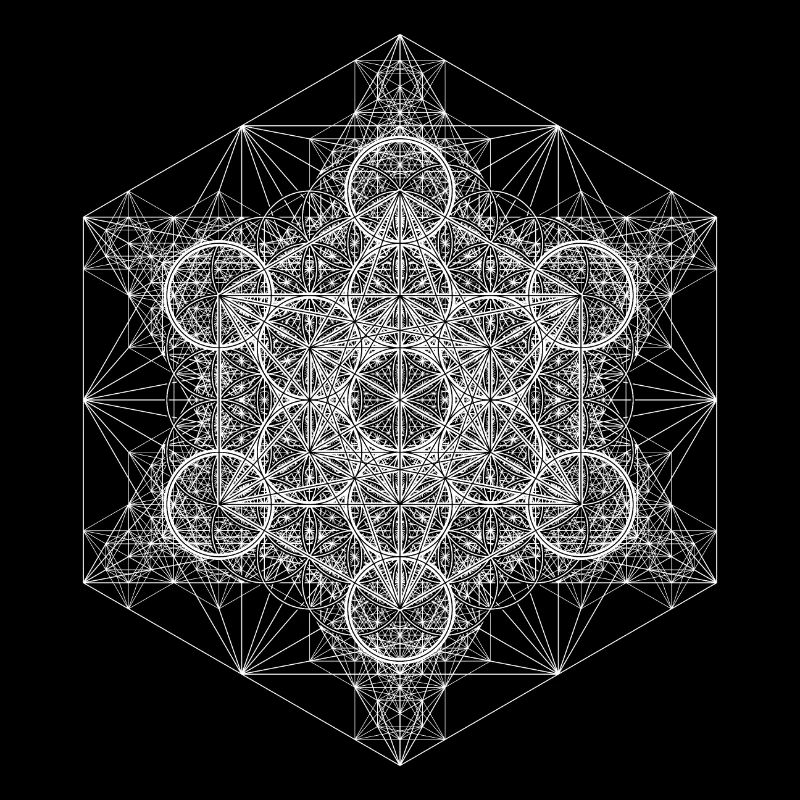 Super Structure Metatrons Blanc