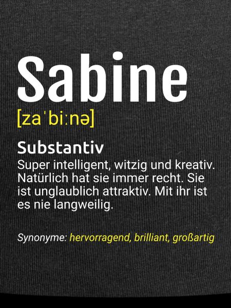 Sabine Name Definition