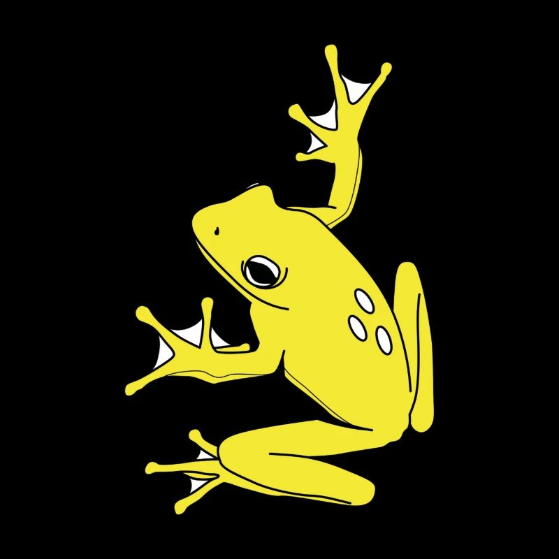 Tropical Yellow Frog