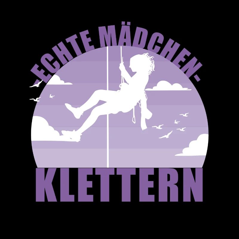 Klettern Mädchen Hobby Kletterin Berge Geschenk