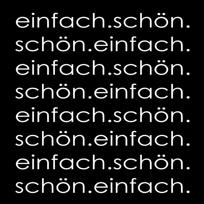 einfach