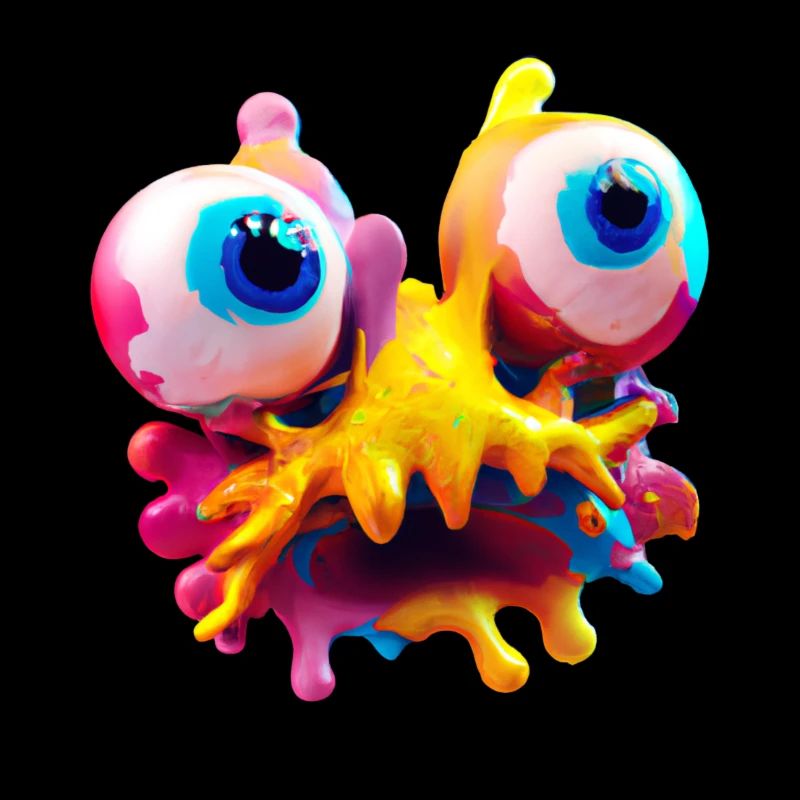 Monstre extraterrestre mignon