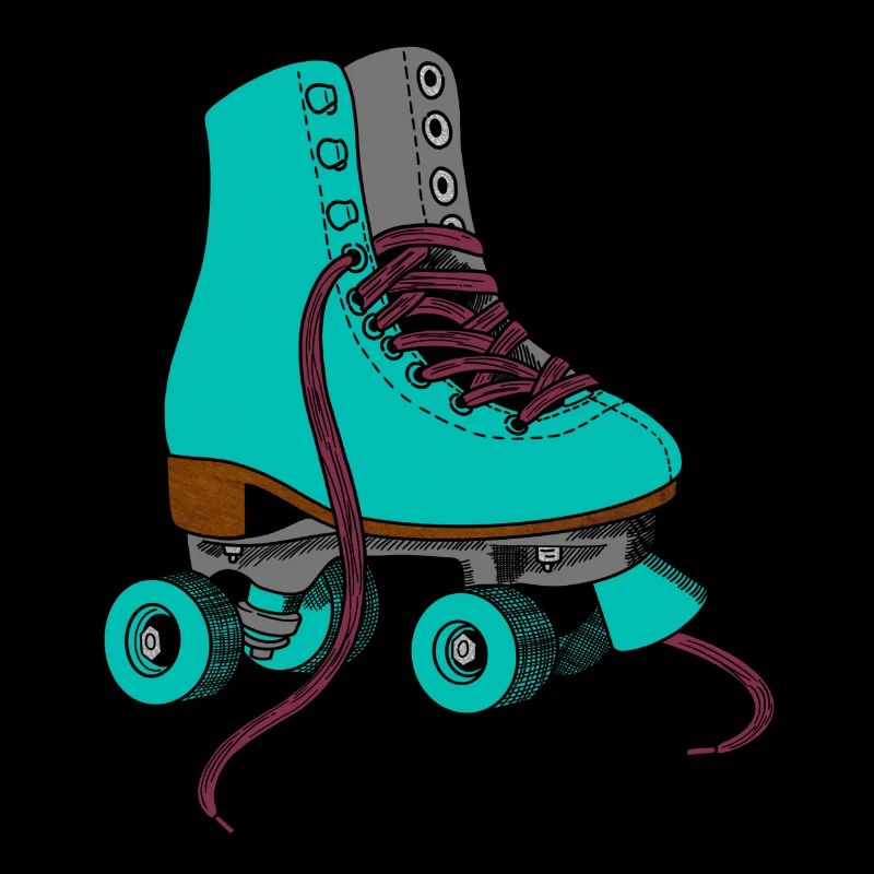 80s roller skates roller derby sport