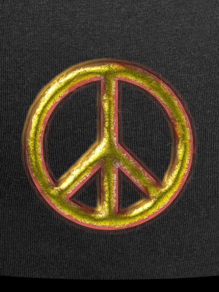 Messing Peace-Zeichen