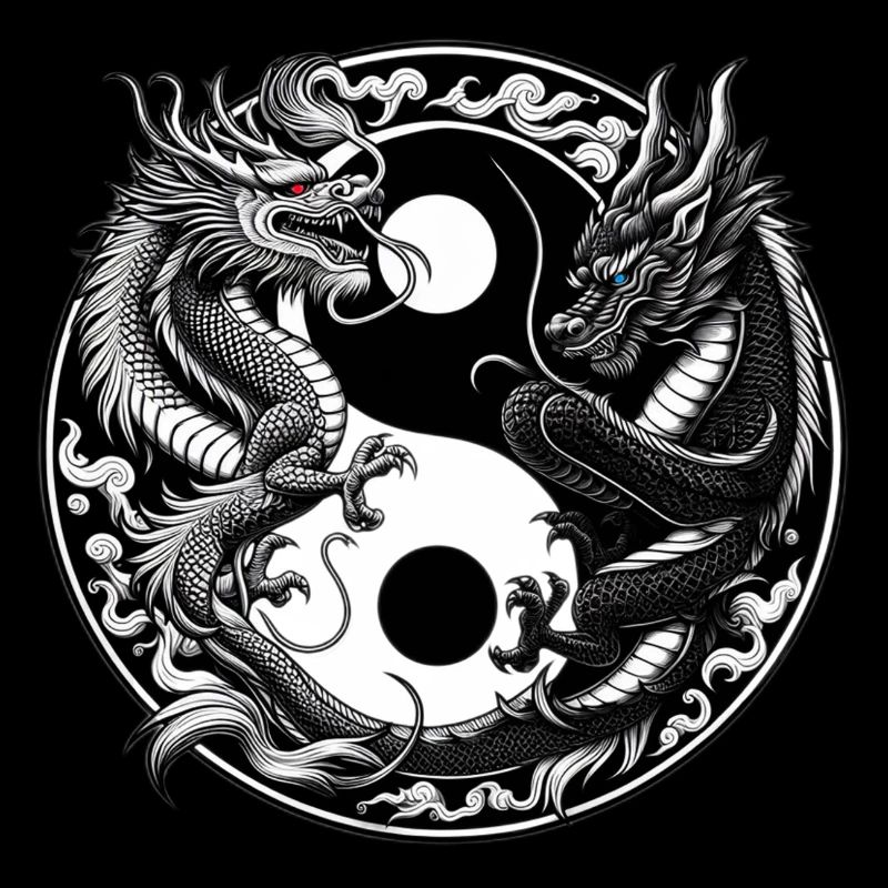 Dragons Yin Yang