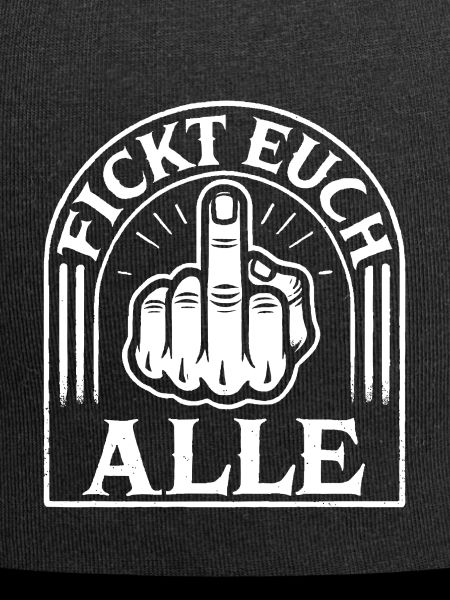 "Rebellisches Statement - Mittelfinger