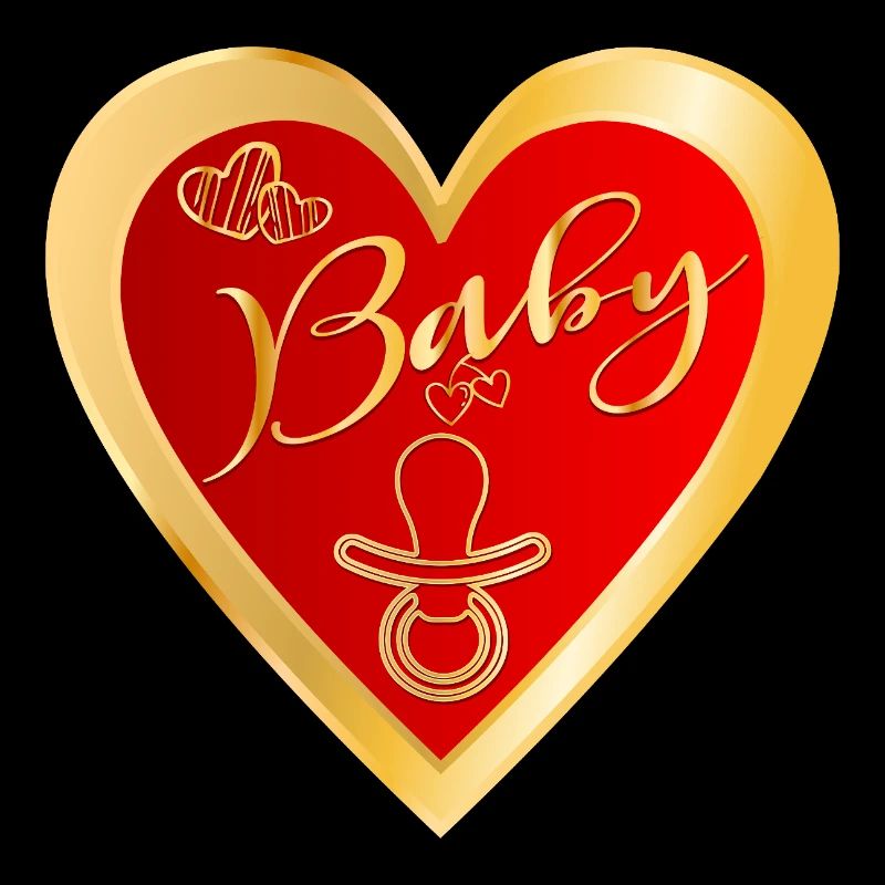 NOTIFICATION DE GROSSESSE BÉBÉ SUCETTE POUR BÉBÉ