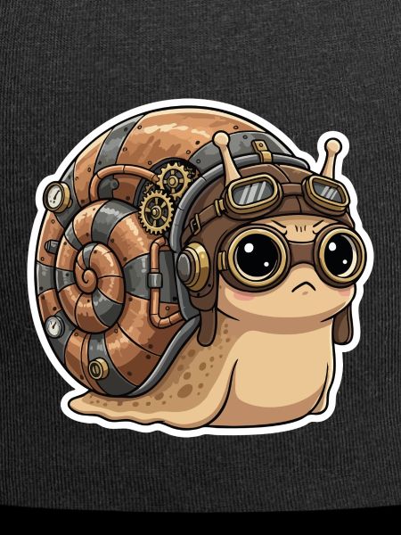 Snail Aviator Steampunk Shell Copper