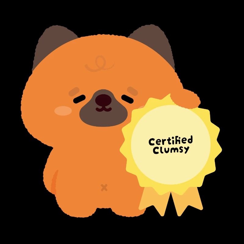 Certified Clumsy Puppy