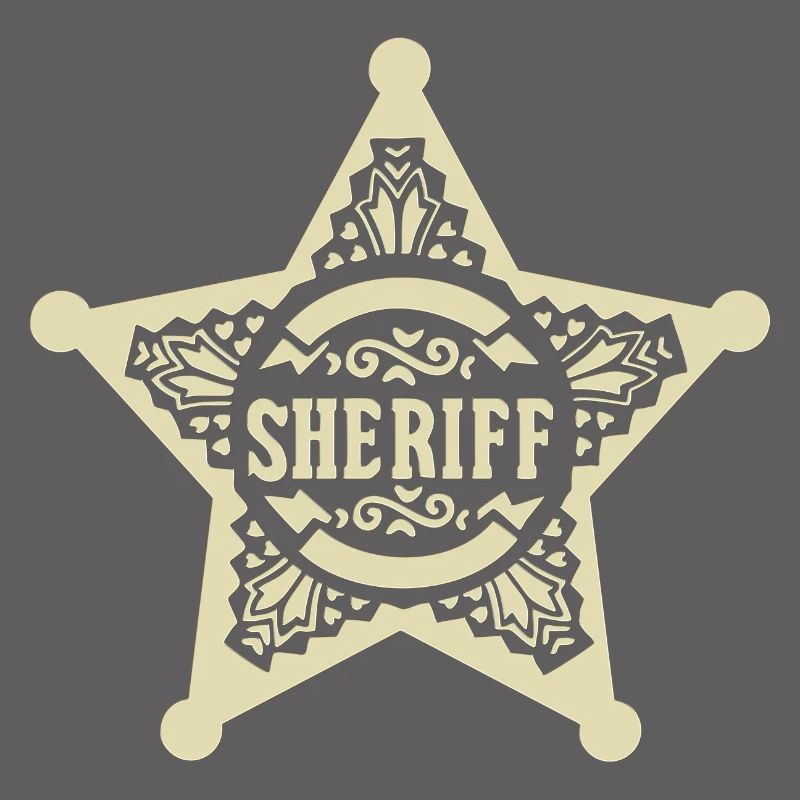 Sheriff Star, Sheriff, Star, Carnival, Mardi Gras