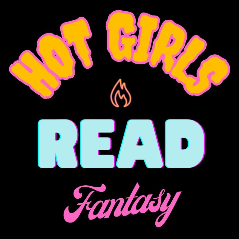 Hübsche Mädchen lesen Fantasy
