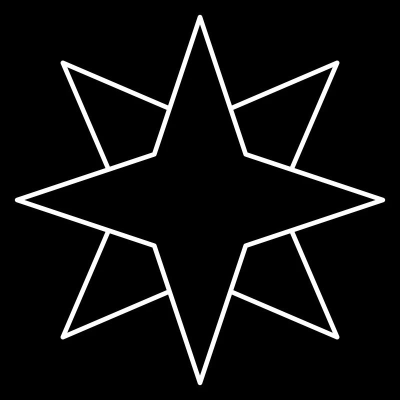 Star with eight points