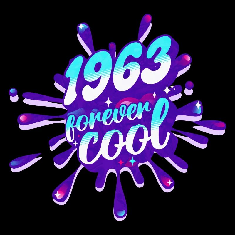 Cool Year 1963 Anniversary 60 Years