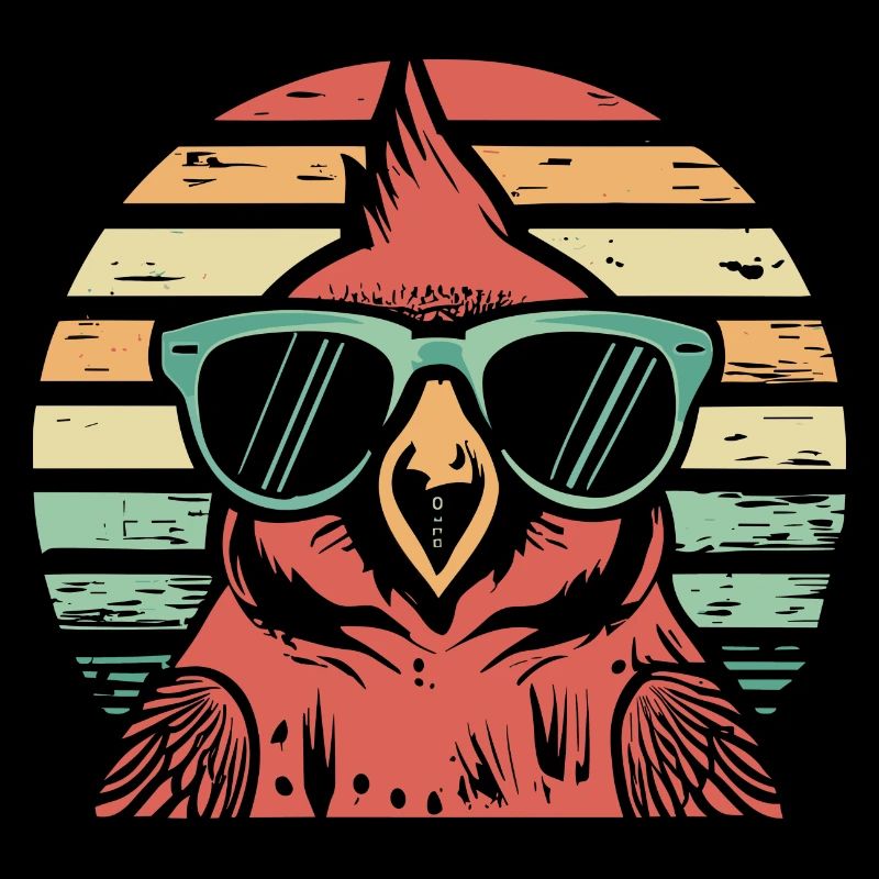 Kardinal Vogel Rotkardinal