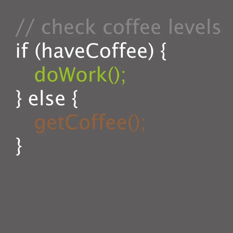 Informatik Nerd Geek Programmierer Kaffee Arbeiten