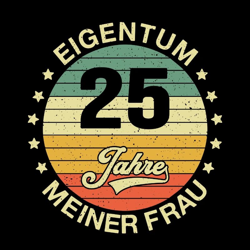 25 Hochzeitstag Silberhochzeit Ehemann Geschenk