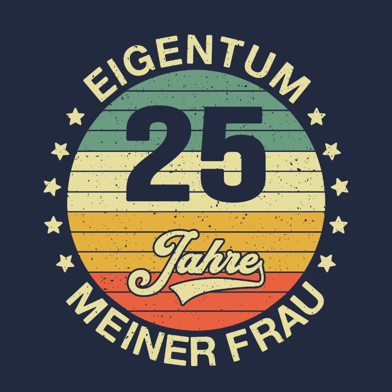 25 Hochzeitstag Silberhochzeit Ehemann Geschenk