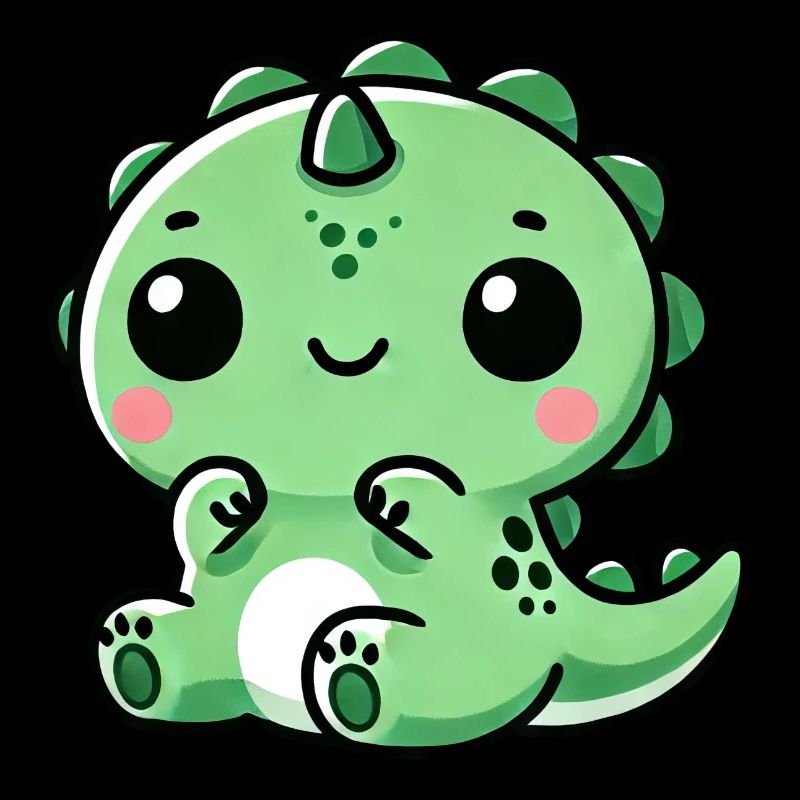 Cute Dino T-Rex Chibi