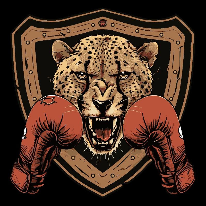 Boxeur guépard MMA