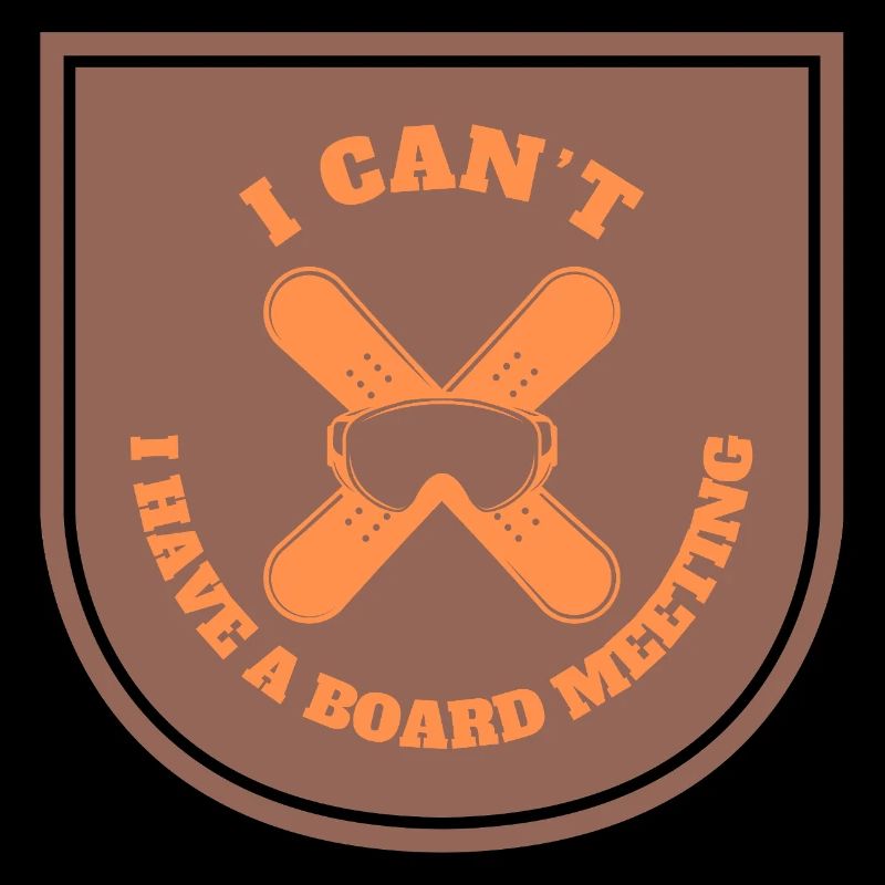 Snowboarding Board Meeting