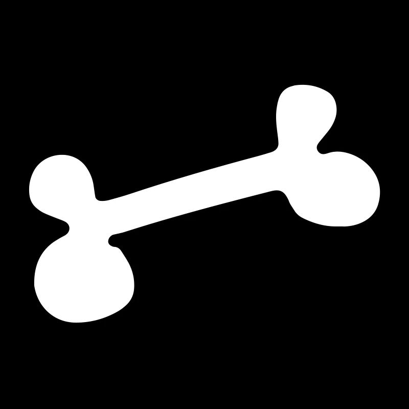 Hundeknochen dog bone Os de chien